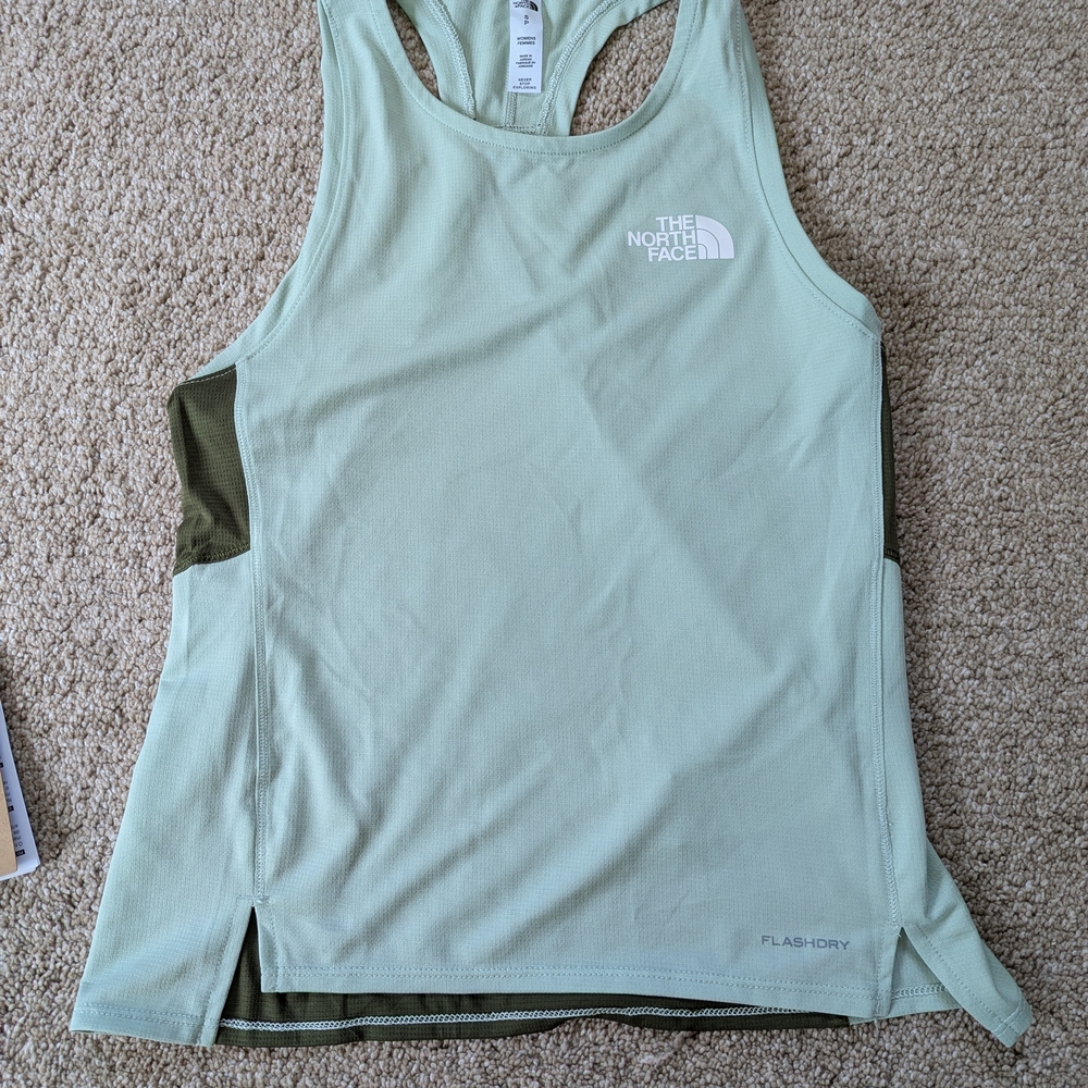 The North Face Women's Mint and Olive Tank Top